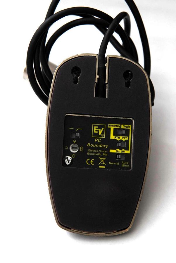 Used Electro-Voice PC Boundary Multi-Pattern Boundary Layer Microphone Short Cable