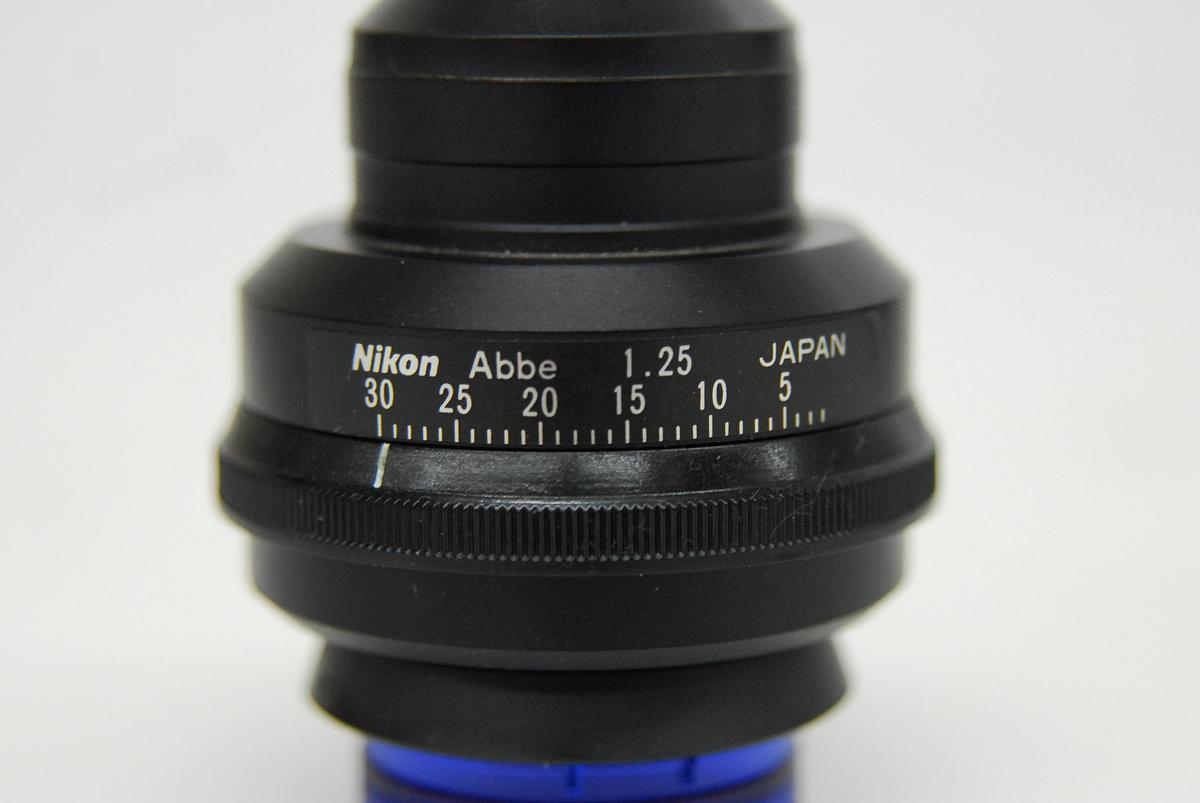 Used Nikon Abbe 1.25 Condenser W/ Daylight Filter- Labophot, Optiphot, Alphaphot