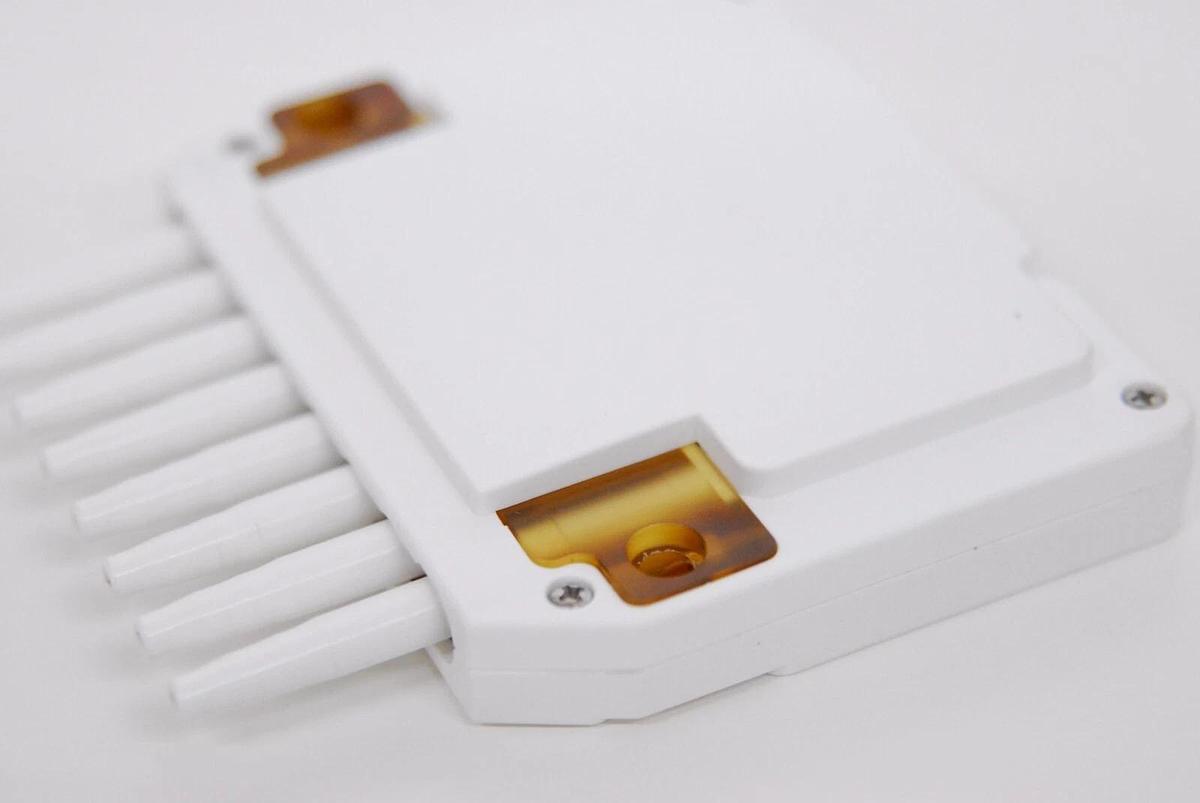 Used Gilson Pipetmax MAX8x20 1-20uL Pipette Head (Pipetmax 268)