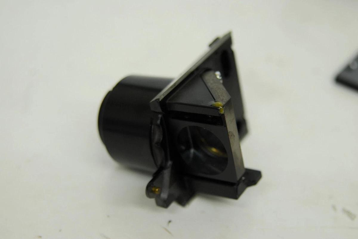 Used Olympus Vanox AHBS3 Mounted Mirrors Prisms Optics Rails - Lot of 4