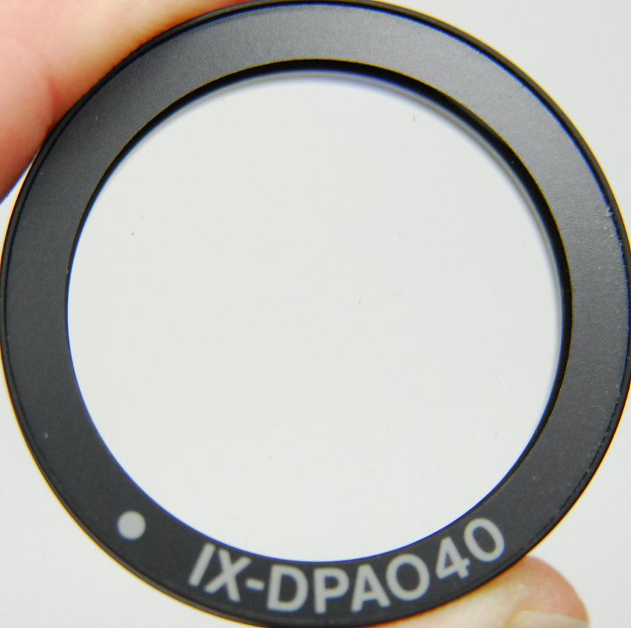Used Olympus IX-DPAO40 Nomarski DIC Condenser Prism