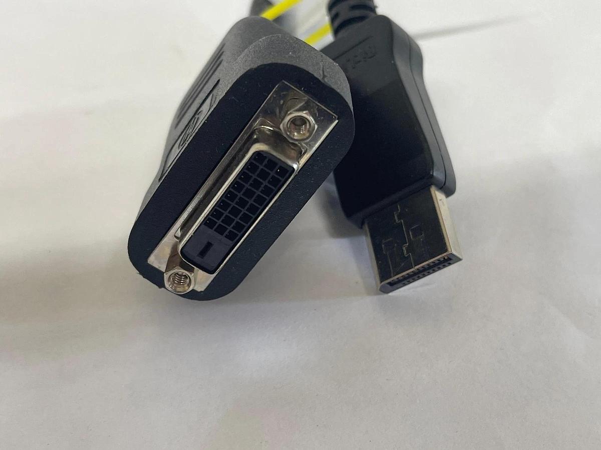 Used HP 481409-002 DisplayPort to DVI-D Adapter 720066284519