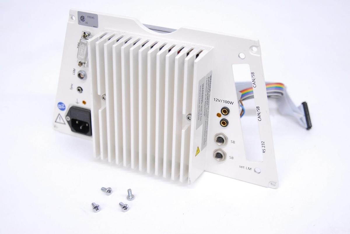 Used Zeiss Axiovert 200M Power Supply Module 100-240V W/ Rear Control Board 1267-345