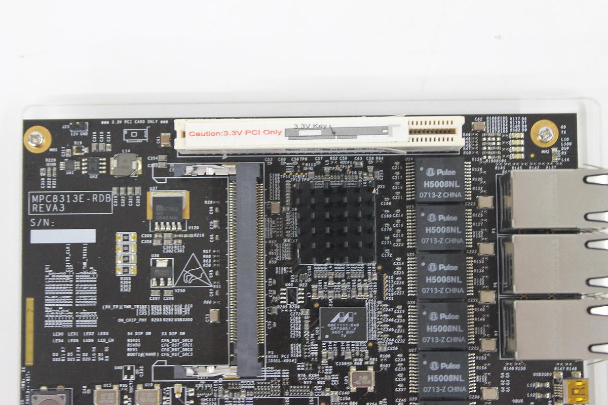 Used Freescale MPC8313E-RDB Development Board W/ Development Kit