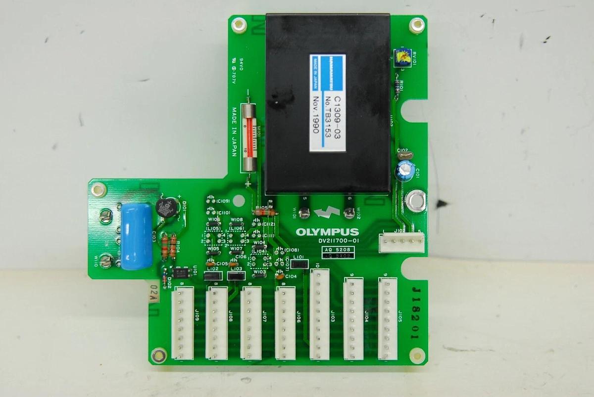 Used Olympus AQ 5208 DV211700-01 Board - Hamamatsu C1309-03 (From Vanox AHBS3)
