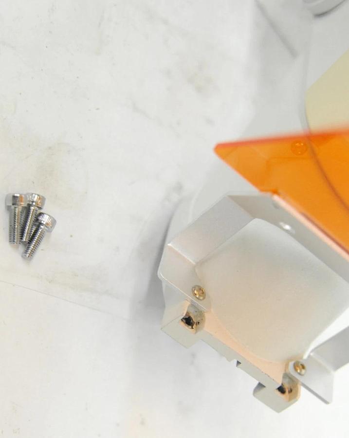 Used Nikon TS100 Trinocular Head W/ V-T Camera Adapter, 2x C-W 10XA/22 Eyepieces