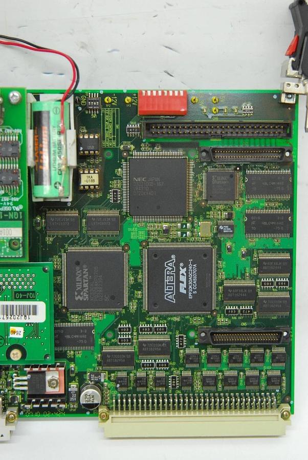 Used Kawasaki 1KA-72 Main CPU Board W/ 1QJ-40, 1QN-10 (ZZX130L,D32F-A001)