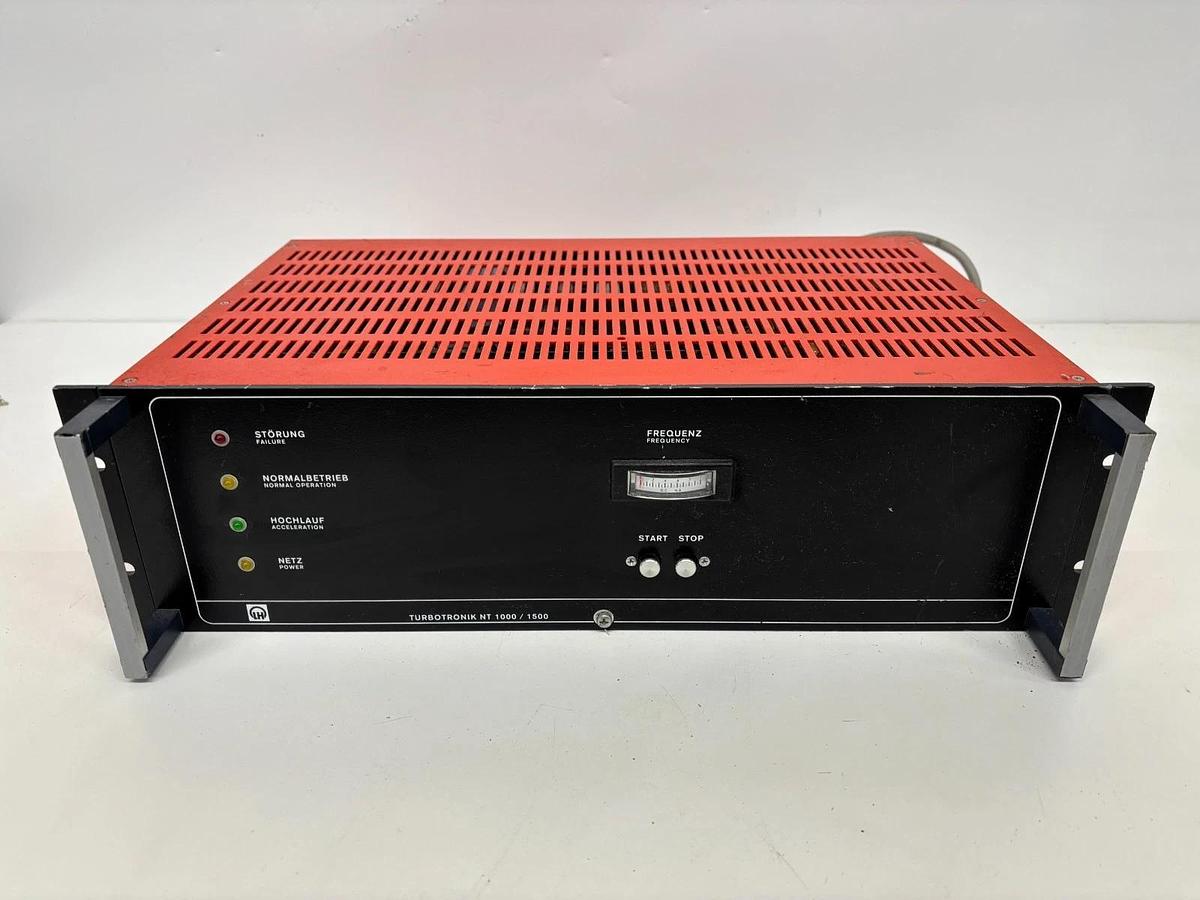Used Turbotronic NT 1000/1500 Turbo Pump Controller