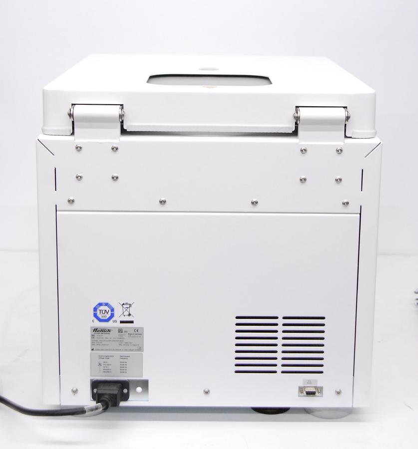 Used Hettich ROTINA 380 Robotic Automated Benchtop Centrifuge W/ 3722-R Rotor, 3730-R/2 Buckets