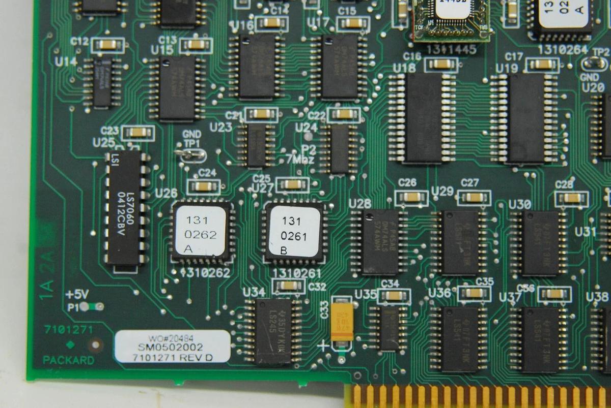 Used Packard 7101271 5091271A Analog ISA I/F Interface Board
