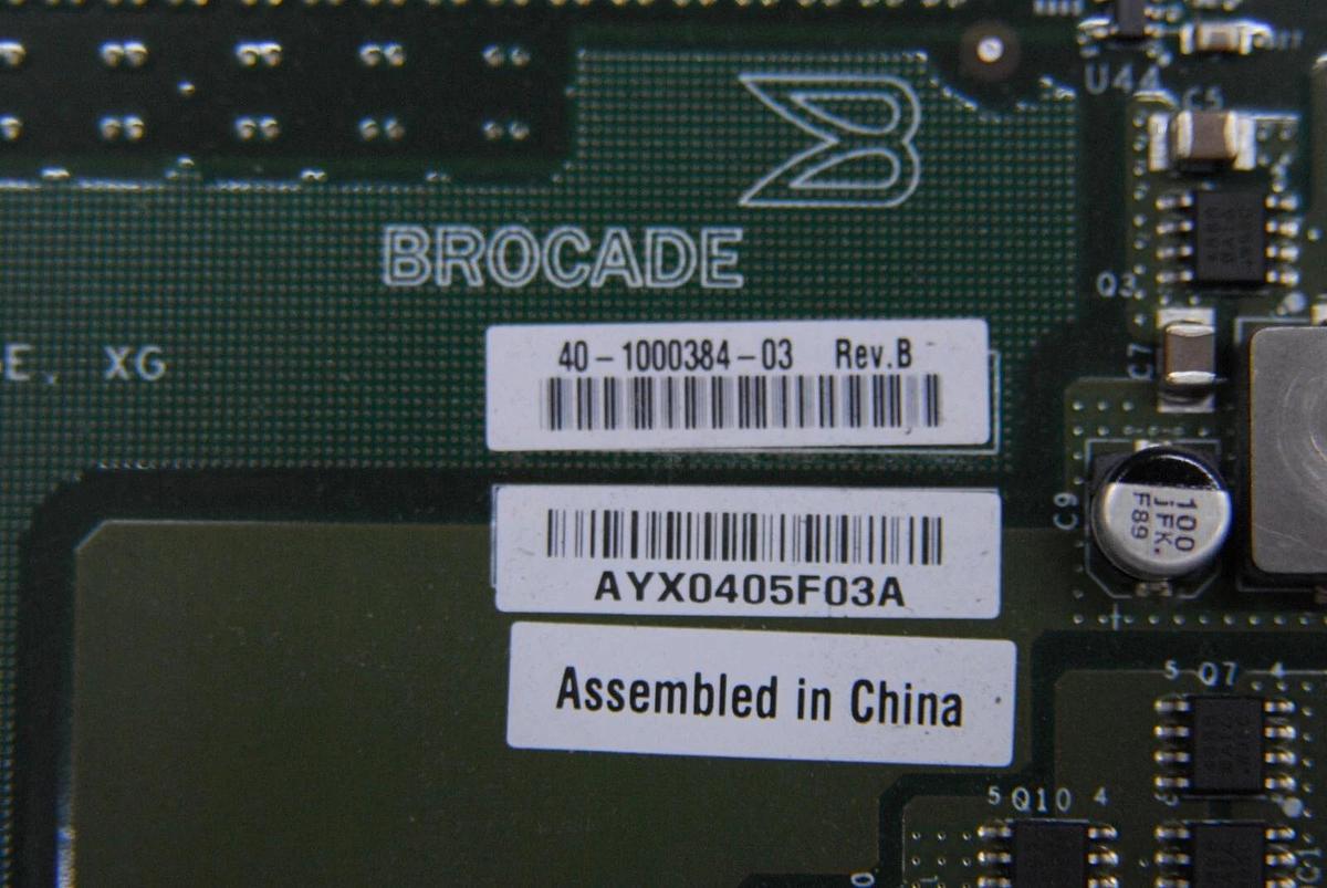 Used Foundry Brocade SX-FI42XG FastIron SuperX 2-port XFP 10-Gigabit Ethernet Module