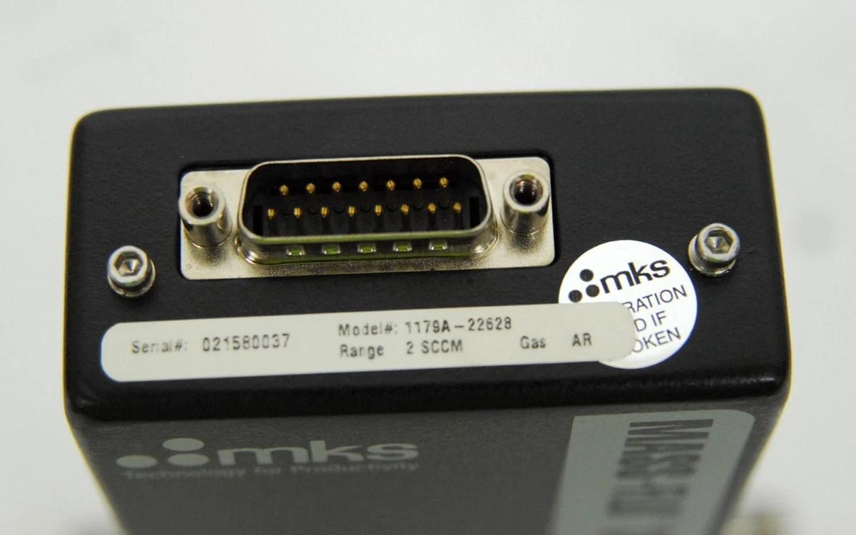 Used MKS 1179A-22628 Mass-Flo Mass Flow Controller (Gas: AR, Range: 2 SCCM)