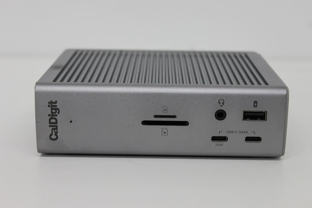 Used CalDigot TS4 Thunderbolt Docking Station w/ Power and Thunderbolt Cables