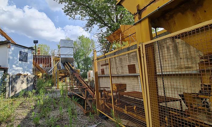 Usato Impianto di produzione di conglomerato bituminoso LORO & PARISINI essiccatore MARINI EMCC 160