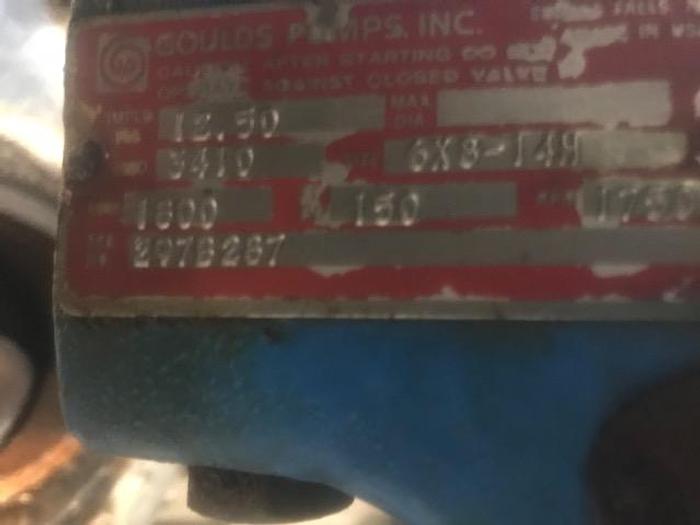 Used GOULDS 3410 6 X 8 X 14H   1800 GPM