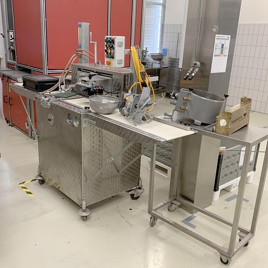 Used used Dosing and pouring machine HOPPE Type D-280 with dosing piston.