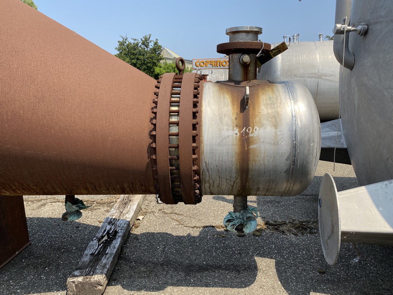 Used Scambiatore di calore  da 160 metri quadrati