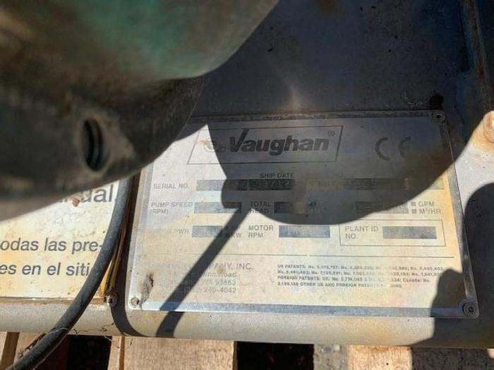 Used Vaughan Chopper Pump HE Series STHE3F6CS