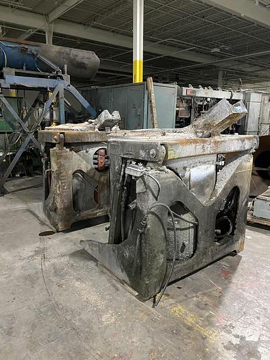 Used INDUCTOTHERM 2000 LB STEEL SHELL FURNACE