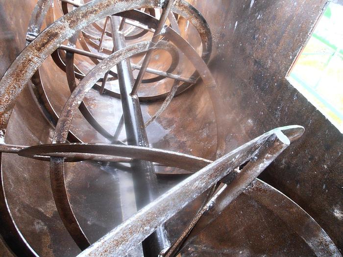 Used Mixer, Ribbon, 190 CF, C/St, 20 HP, Scott, Hopper, #C743864