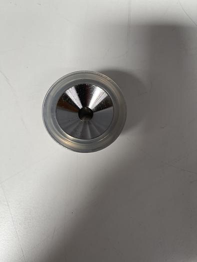 Used Stainless Steel Reducer From 1" to 2" Sanitary Fitting