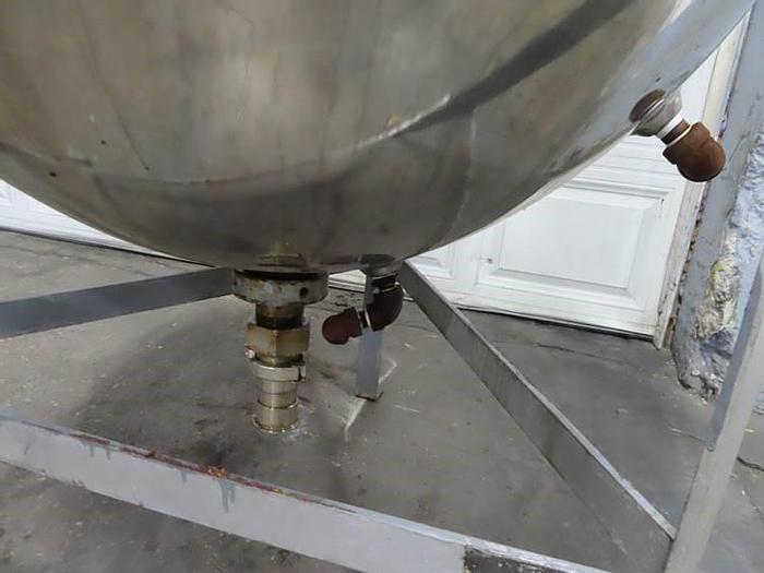 Used 125 GALLON LEE KETTLE - S/S - 90 PSI