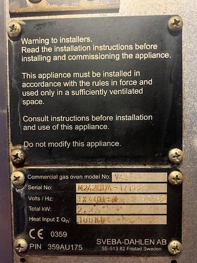 Used 2016 SVEBA DAHLEN V 42 eco+