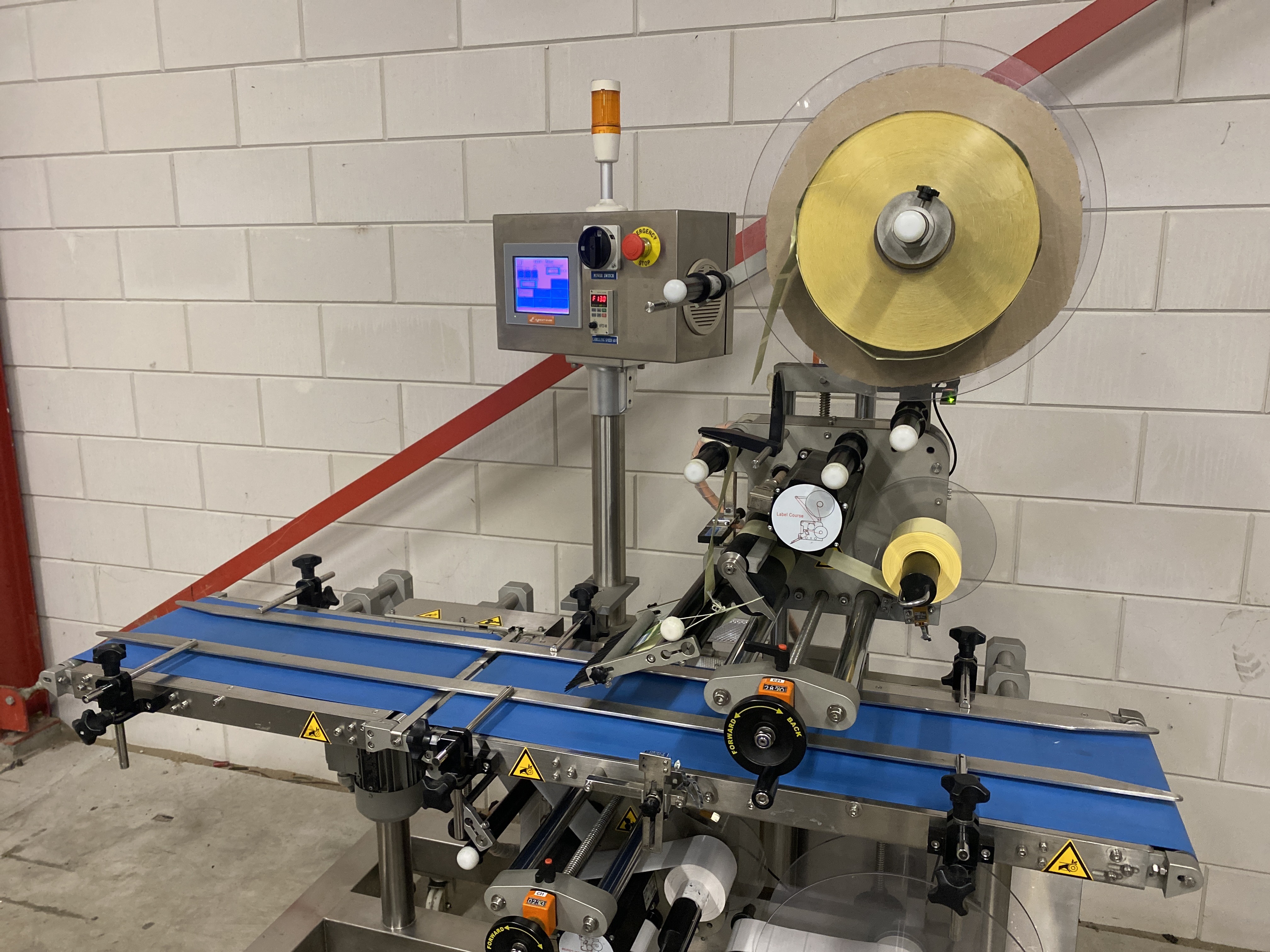 Used Espera 1000 top and bottom labeling