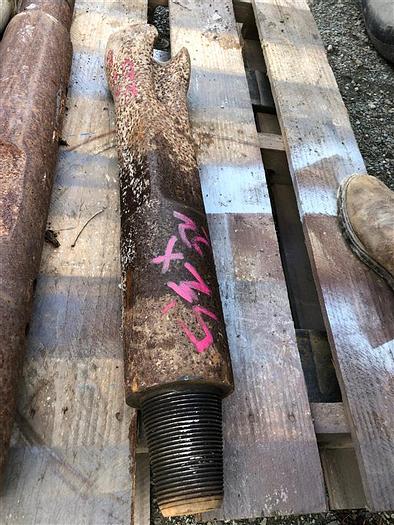 Used 5-1/2" X 22" Chisel Style Drill Bit 2.25x3.25 Thread for Cable Tool