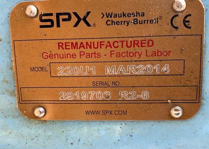 Used Waukesha Model 220 Positive Displacement Pump