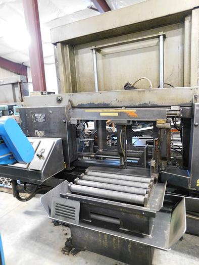 Used 2001 Hem Saw 18" x 27" Double Column Semi-Auto Saw WF130HM-DC