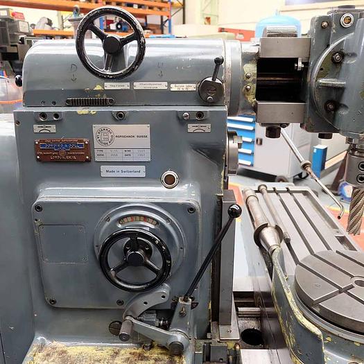 Used Starrag Rigid S-15 Horizontal Knee Type Milling Machine