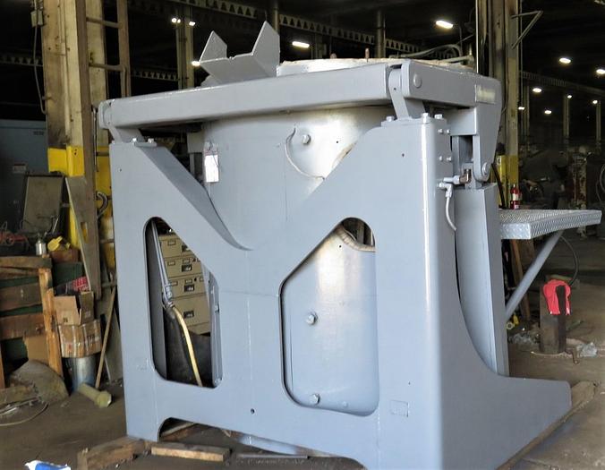 INDUCTOTHERM 4000LB STEEL SHELL FURNACE