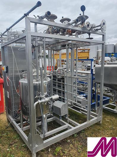 Used 2011 1,000 Litre Per Hour Skid Mounted Cream Pasteuriser