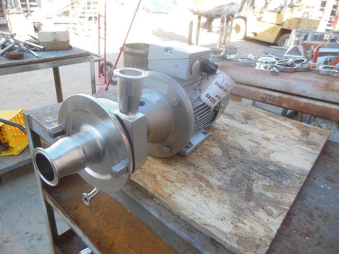 Used Pump, Centrif., 2.30 HP, Stainless Steel, Fristam, Model FPE 712 B, #S742766