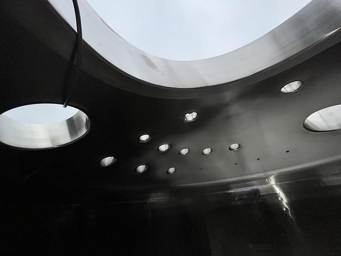 Used 370 GALLON (1400 LITER) T & C AGITATED REACTOR - 316L S/S - JACKETED