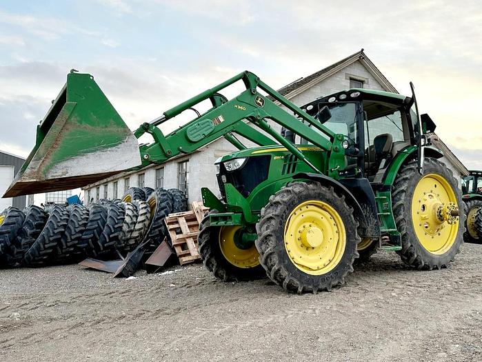 Used 2014 John Deere 6190R Tractor w/ Loader