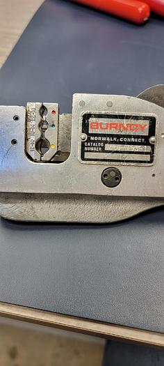 Used BURNDY MR8-79-S-1 HAND CRIMPING TOOL(B19)