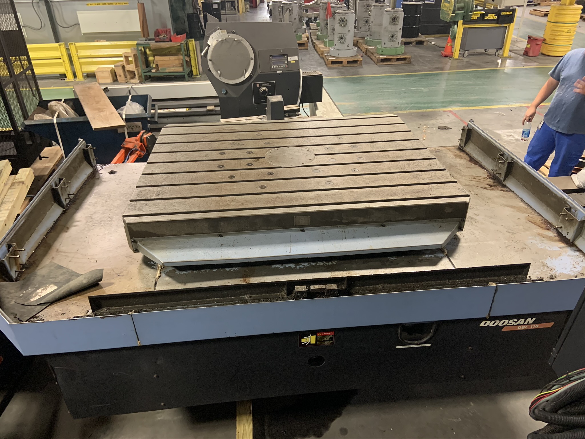 Used DOOSAN DBC110 HORIZONTAL BORING MACHINE & MILLING MACHINE