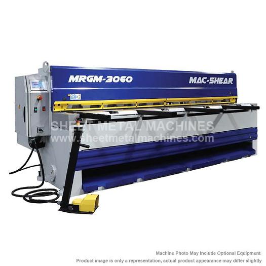 MAC-SHEAR Direct Gear Motorized Guillotine Shear MRGM 3060