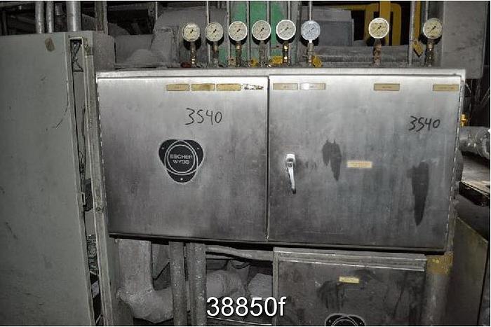 Used Sulzer Escher Wyss 2-Roll Single Nip Calender Stack, 171" Face #38850