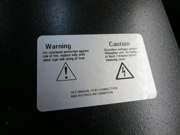 Used Power-One, 10A0062-000, DC Power Supply, 208-240 VAC, 50/60 HZ To 24 VDC, 125 A