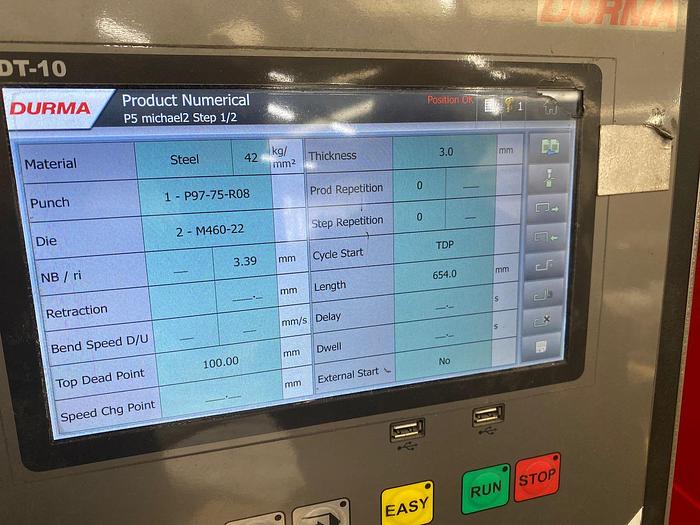 Used 2017 DURMA AD-R 37175