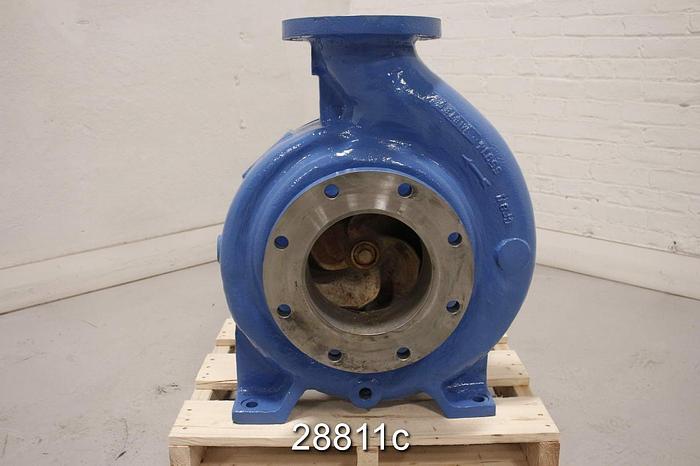 Used Goulds 3175 Casing, Stainless Steel, 6x8x14, 4 Vane Impeller #28811