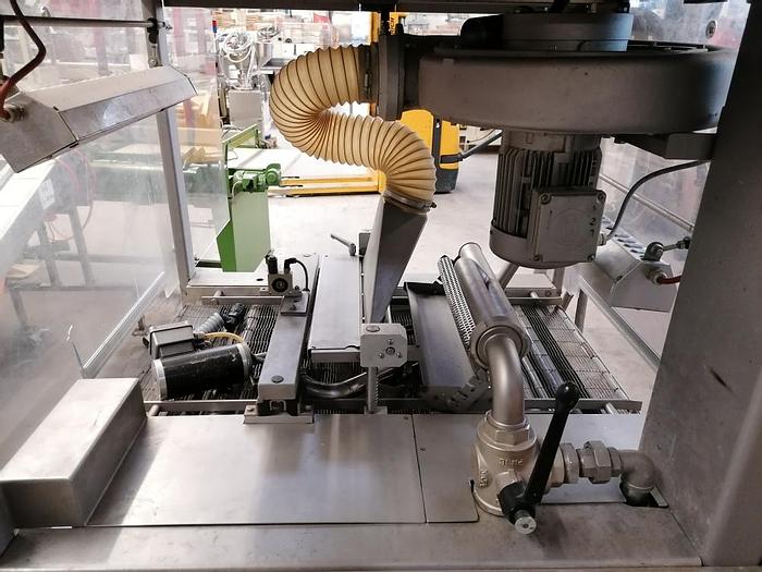 Used Enrobing machine CHOCOTEC Type S-40 with approx. 400 mm working width, 2004.