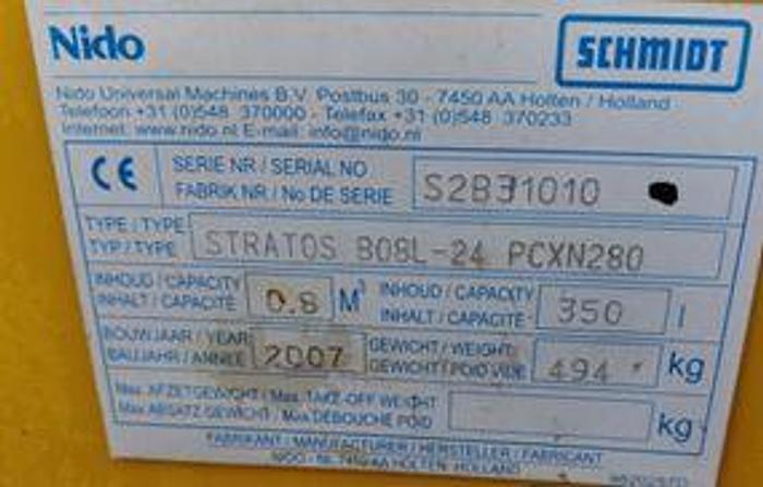 Gebruikt 2007 Nido Stratos B08L-24 PCXN280