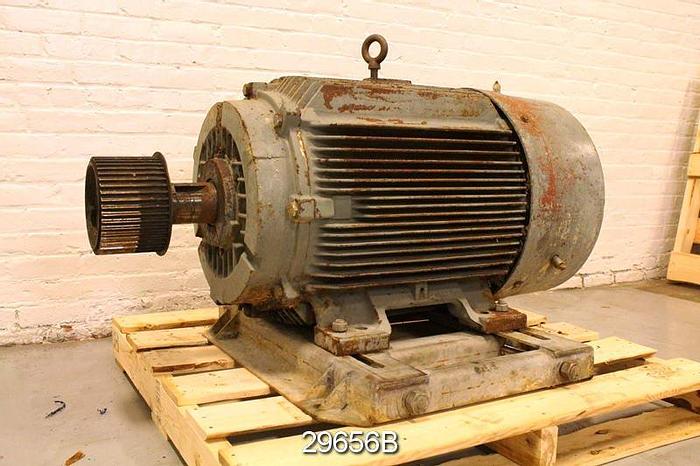 Used Siemens Rgzsd 125Hp AC Motor #29656