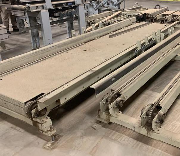 Used 40 INCH WIDE x 15 FT LONG 2-CHAIN CONVEYOR