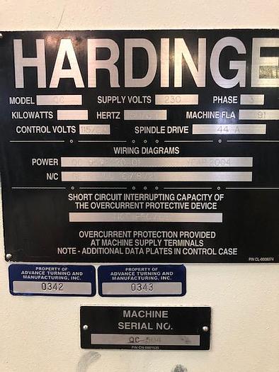 Used 2004 Hardinge QUEST 6/42