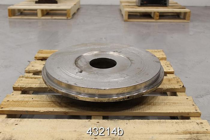 Used Goulds 3175 18" Diameter Stainless Steel Stuffing Box #43214